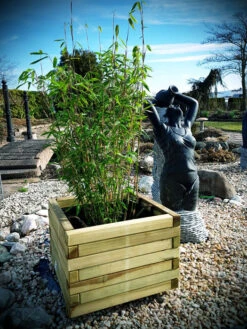 Holz-Pflanzkübel -Gartenwelt Angebote Store Bambus Jumbo Holz Pflanzkue 1280x1280