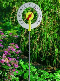 TFA Design-Gartenthermometer 'Köln Red' (Art.Nr. 12205507) -Gartenwelt Angebote Store gartenthermometer koelnred3 1280x1280
