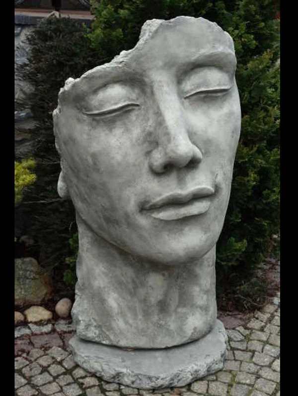 Betonbüste - Gesicht 'Mann' - Skulptur - XXL-Produkt 2 Betonbüste - Gesicht 'Mann' - Skulptur - XXL-Produkt – Bild 2