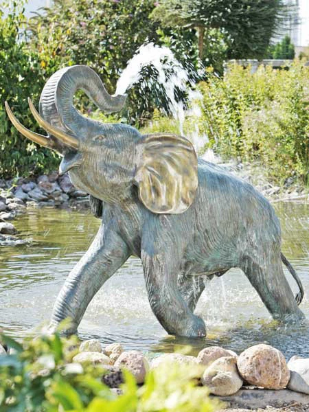 Bronzefigur Junger Elefant (Art.Nr. 88171) 1 Bronzefigur Junger Elefant (Art.Nr. 88171)