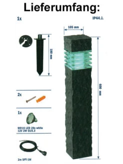 Gartenleuchte 'Kolossos' Von Garden-Lights (Art.Nr. 3544461) -Gartenwelt Angebote Store koloss 3 76121 2 1280x1280