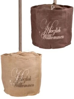 Jute-Übertopf "Herzlich Willkommen" -Gartenwelt Angebote Store uebertopf herzlich willkommen 1280x1280